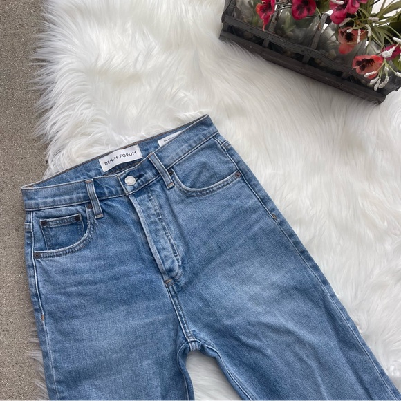 Denim Forum Jeans Size 25- The Yoko High Rise Slim - Picture 3 of 9